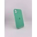 Силикон Original Square RoundCam Case Apple iPhone 11 (49) Aquamarine