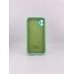 Силикон Original Square RoundCam Case Apple iPhone 11 (49) Aquamarine