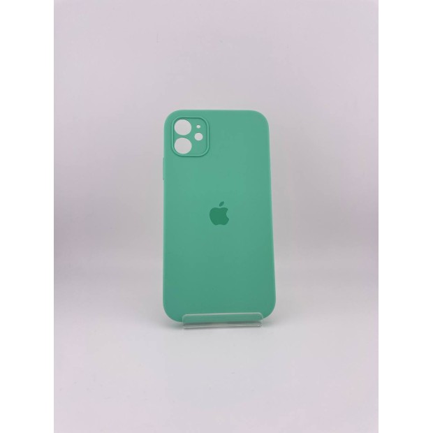 Силикон Original Square RoundCam Case Apple iPhone 11 (49) Aquamarine