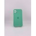 Силикон Original Square RoundCam Case Apple iPhone 11 (49) Aquamarine