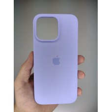Силикон Original Round Case Apple iPhone 15 Pro Max (43) Glycine