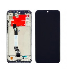 Дисплей для Xiaomi Redmi Note 8T с чёрным тачскрином и серой корпусной рамкой