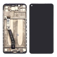 Дисплей для Xiaomi Redmi Note 9 с чёрным тачскрином и корпусной рамкой