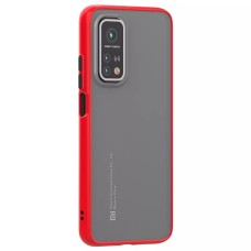 Силикон Totu Gingle Series Xiaomi Redmi Note 11 / Note 11S (Красный)