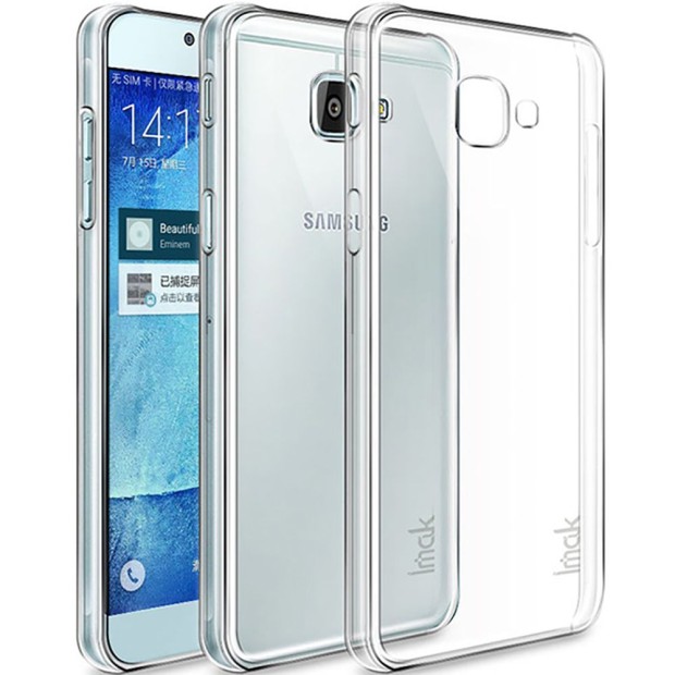 Силиконовый чехол QU Case Samsung Galaxy A7 (2017) A720 (Прозрачный)
