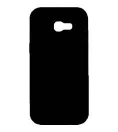 Силиконовый чехол Graphite Samsung Galaxy A3 (2017) A320 (черный)