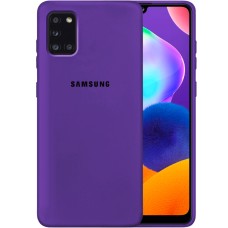Силикон Original Case Samsung Galaxy A31 (2020) (Фиолетовый)