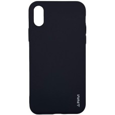 Силиконовый чехол iNavi Color iPhone X / XS (черный)