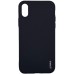 Чехол Силикон iNavi Color iPhone X / XS (черный)