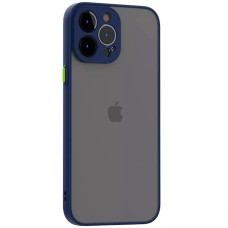 Накладка Totu Gingle Series Apple iPhone 14 Pro Max (Тёмно-синий)