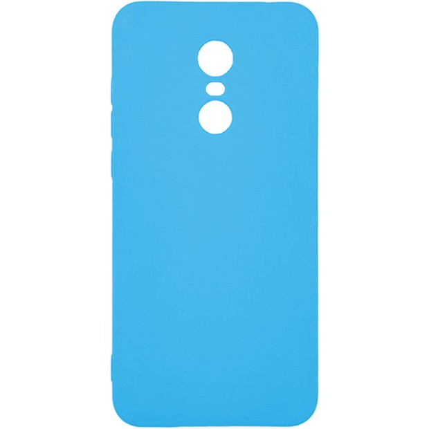 Силиконовый чехол iNavi Color Xiaomi Redmi 5 (голубой)