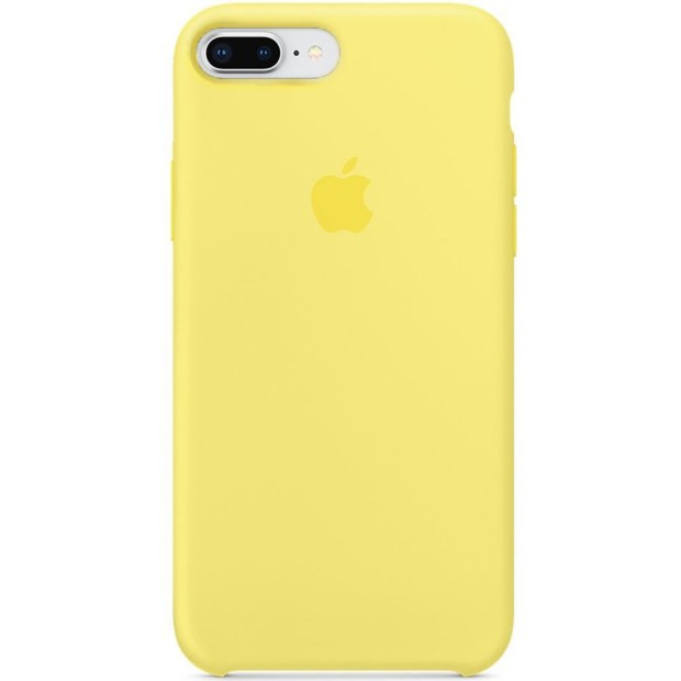 Чехол Silicone Case Apple iPhone 7 Plus / 8 Plus (Lemonad)