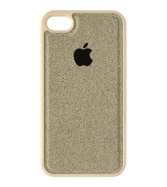 Силікон Textile Apple iPhone 4 / 4s (Бежевий)