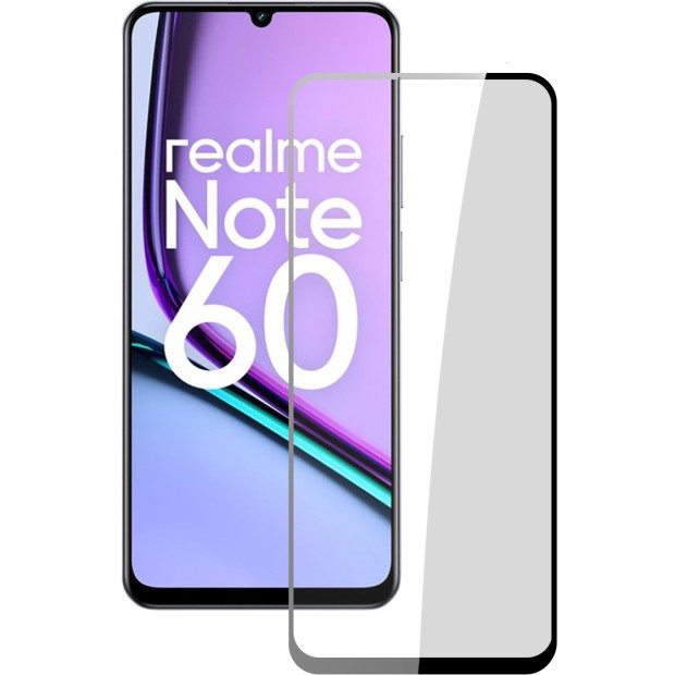 Защитное стекло 5D Standard Realme Note 60 Black