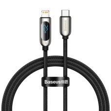 USB-кабель Baseus Display 20W (1m) (Type-C-Lightning) (Чёрный) CATLSK-01