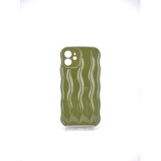 Чехол WAVE Lines Case Apple iPhone 12 (Army Green)