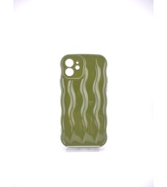 Чехол WAVE Lines Case Apple iPhone 12 (Army Green)