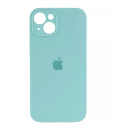 Силикон Original RoundCam Case Apple iPhone 15 (49) Aquamarine