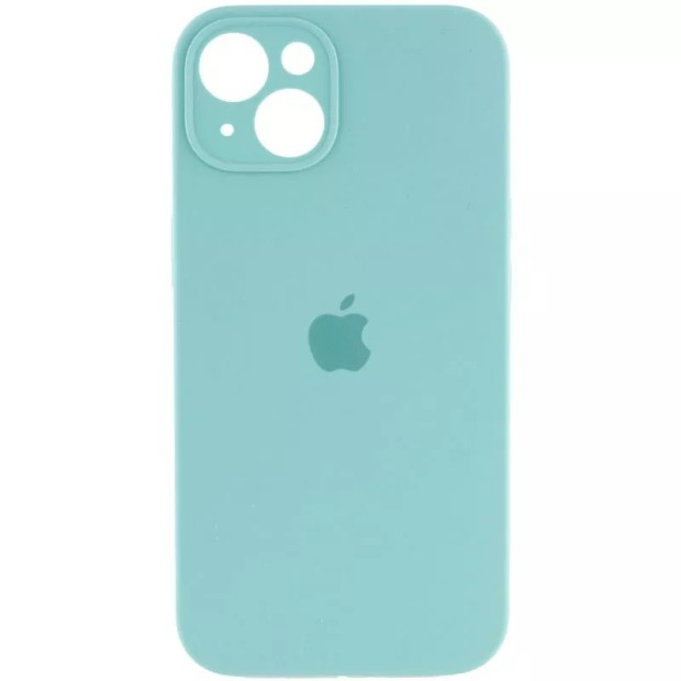 Силикон Original RoundCam Case Apple iPhone 15 (49) Aquamarine