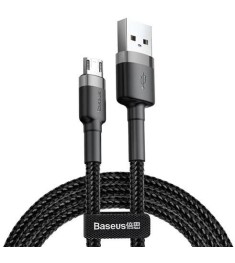 USB-кабель Baseus Cafule Special Edition 2.4A (0.5m) (MicroUSB) (Чёрный) CAMKLF-..