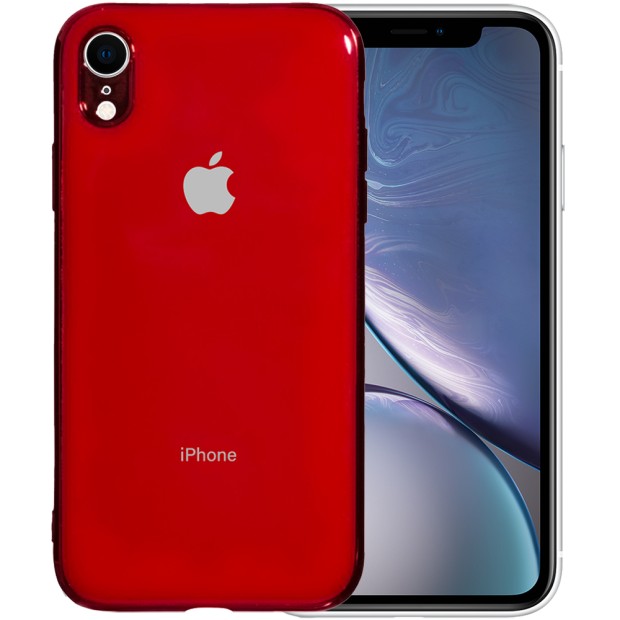 Силиконовый чехол Zefir Case Apple iPhone XR (Красный)
