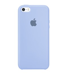 Силиконовый чехол Original Case Apple iPhone 5 / 5S / SE (15) Lilac