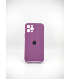 Силикон Original RoundCam Case Apple iPhone 12 Pro (28) Brinjal