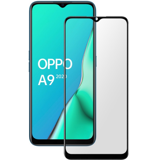 Стекло 5D Japan HD Oppo A9 (2020) Black