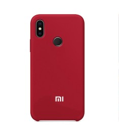 Силиконовый чехол Original Case Xiaomi Redmi Note 5 / Note 5 Pro (Бордовый)