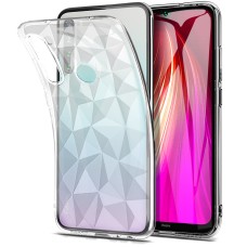 Силиконовый чехол Prism Case Xiaomi Redmi Note 8 (Прозрачный)