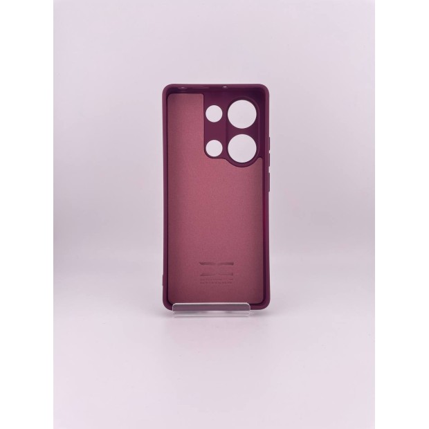 Силикон Original ShutCam Xiaomi Redmi Note 13 Pro 4G (Бордовый)