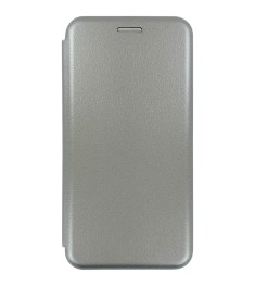 Чехол-книжка Оригинал Samsung A6 Plus (2018) A605 (Серый)