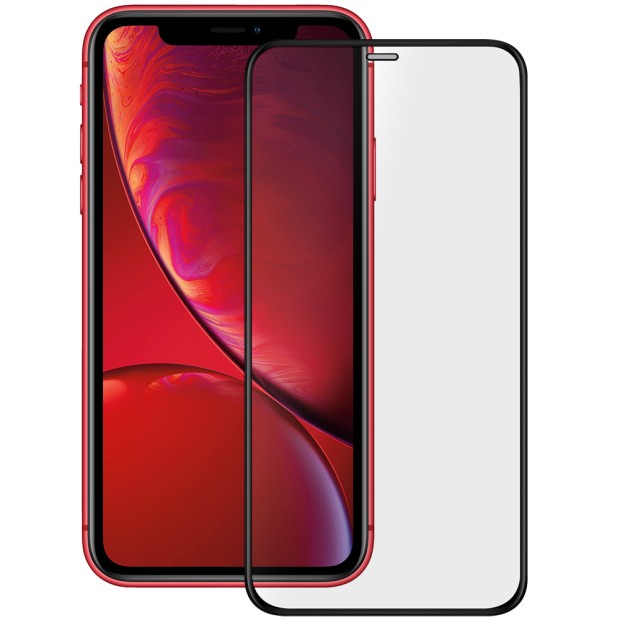 Стекло 5D Premium HD Apple iPhone XR / 11 Black