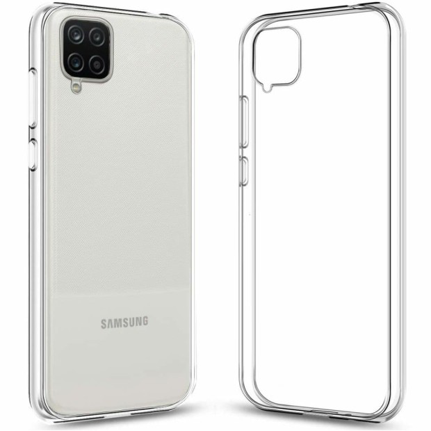 Силикон WS Samsung Galaxy A22 (2021) (Прозрачный)