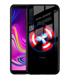 Накладка Luminous Glass Case Samsung A9 (2018) A920 (Captain America)