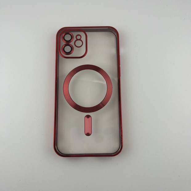 Чехол UMKU Shining with MagSafe Apple iPhone 12 (Red)