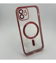 Чехол UMKU Shining with MagSafe Apple iPhone 12 (Red)