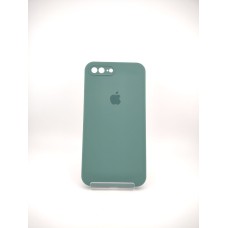 Силикон Original Square RoundCam Case Apple iPhone 7 Plus / 8 Plus (55) Blackish Green