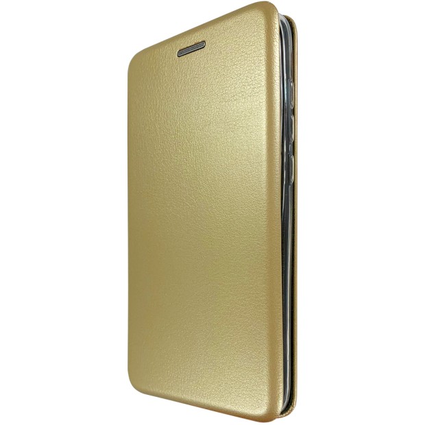 Чехол-книжка Оригинал Samsung Galaxy A12 (2020) (Золотой)