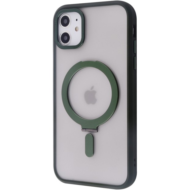 Чехол WAVE Premium Attraction Case with MagSafe iPhone 11 (Green)