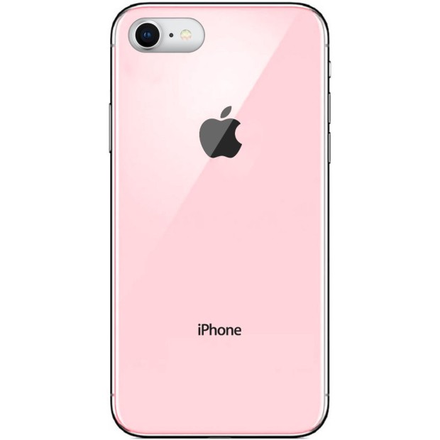 Накладка Premium Glass Case Apple iPhone 7 / 8 (Розовый)