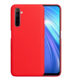 Силикон iNavi Color Realme 6 (Красный)