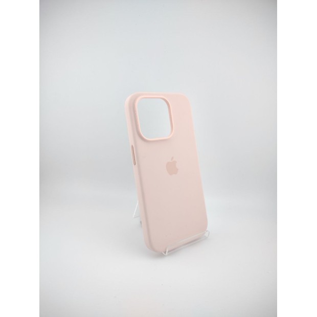 Чехол Silicone Case with MagSafe Apple iPhone 14 Pro (Chalk Pink)