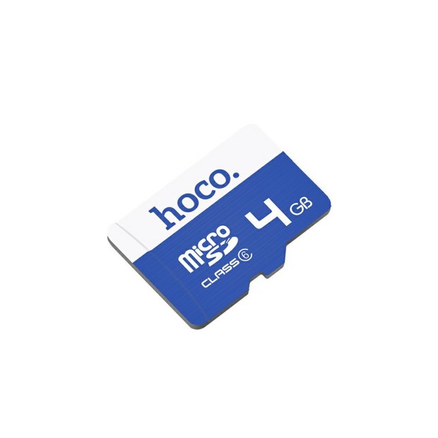 Карта памяти Hoco MicroSDHC 4Gb (синий)
