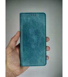 Чехол-книжка Leather Book Xiaomi Redmi Note 9 / Redmi 10X (Бирюзовый)