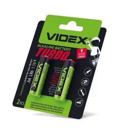 Батарейка Videx Turbo LR6 AA (2шт)