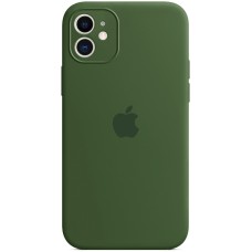 Силікон Original RoundCam Case Apple iPhone 11 (52) Olive