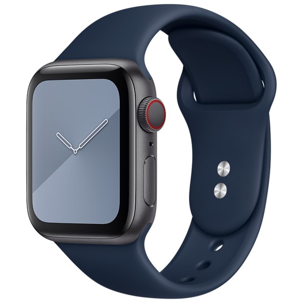 Ремешок Apple Watch Silicone 42 / 44mm (45) Denim Blue