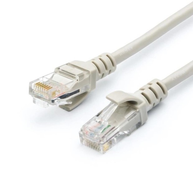 Патч-корд Atcom Geplink Cat.5e 26AWG (10m) (Серый)