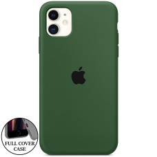 Силикон Original Round Case Apple iPhone 11 (52) Olive